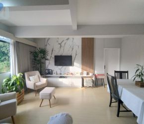 Apartamento no Bairro Ponta Aguda em Blumenau com 2 Dormitórios (1 suíte) e 97 m² - 616
