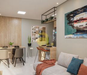 Apartamento no Bairro Salto Norte em Blumenau com 2 Dormitórios e 51.89 m² - 6004234