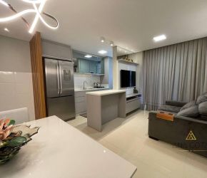 Apartamento no Bairro Velha em Blumenau com 2 Dormitórios e 53 m² - AP0478