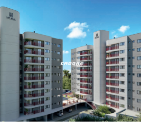 Apartamento no Bairro Velha em Blumenau com 2 Dormitórios (1 suíte) e 70 m² - 3840