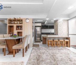 Apartamento no Bairro Vila Nova em Blumenau com 3 Dormitórios (2 suítes) e 84 m² - AP5578