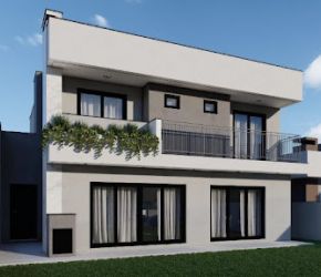 Casa no Bairro Ponta Aguda em Blumenau com 3 Dormitórios (3 suítes) e 222 m² - CA2197