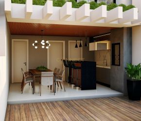 Casa no Bairro Ponta Aguda em Blumenau com 3 Dormitórios (3 suítes) e 215 m² - 129