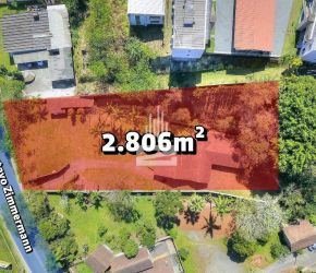Terreno no Bairro Itoupava Central em Blumenau com 2806 m² - 2534