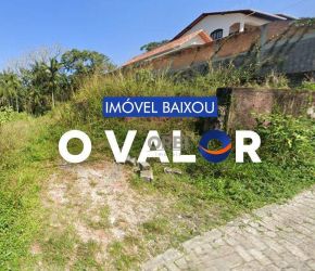 Terreno no Bairro Valparaiso em Blumenau com 993 m² - TE0328