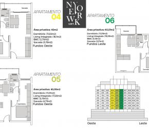 Apartamento no Bairro São Francisco de Assis em Camboriú com 1 Dormitórios (1 suíte) e 40 m² - 4121577