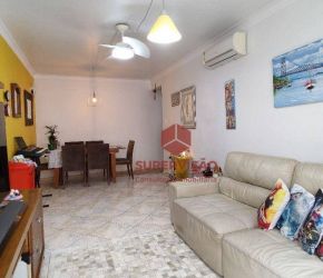 Apartamento no Bairro Abraão em Florianópolis com 3 Dormitórios (1 suíte) e 88 m² - AP2753