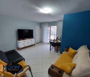 Apartamento no Bairro Canasvieiras em Florianópolis com 3 Dormitórios (1 suíte) e 82 m² - 1403