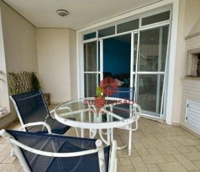 Apartamento no Bairro Jurerê Internacional em Florianópolis com 3 Dormitórios (1 suíte) e 153 m² - AP2836