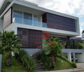 Casa no Bairro Cacupé em Florianópolis com 4 Dormitórios (4 suítes) e 488 m² - CA1070