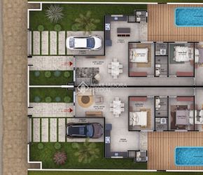 Casa no Bairro Ingleses em Florianópolis com 3 Dormitórios (3 suítes) - 469856