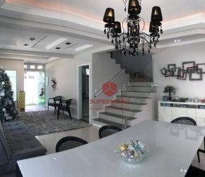 Casa no Bairro Itacorubí em Florianópolis com 2 Dormitórios (2 suítes) e 232 m² - CA1038