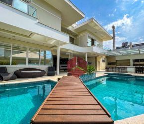 Casa no Bairro Jurerê Internacional em Florianópolis com 5 Dormitórios (5 suítes) e 537 m² - CA0701
