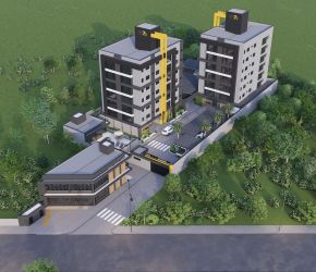 Apartamento no Bairro Nações em Indaial com 2 Dormitórios e 56 m² - 3169