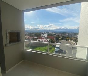 Apartamento no Bairro Tapajós em Indaial com 3 Dormitórios (1 suíte) - 8320