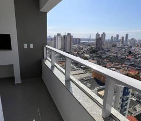 Apartamento no Bairro Vila Operária em Itajaí com 2 Dormitórios (1 suíte) e 63 m² - 539