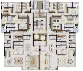 Apartamento no Bairro Centro em Itapema com 411 m² - 1091