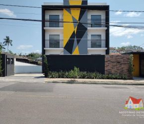 Apartamento no Bairro Bom Retiro em Joinville com 2 Dormitórios (1 suíte) e 57 m² - AP0182