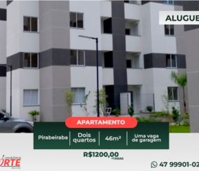 Apartamento no Bairro Pirabeiraba em Joinville com 2 Dormitórios e 46 m² - 718