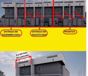 Casa no Bairro Nova Brasília em Joinville com 3 Dormitórios e 85 m² - BU53954V