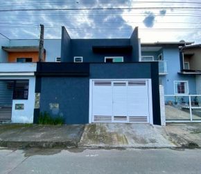 Casa no Bairro Nova Brasília em Joinville com 2 Dormitórios (2 suítes) e 110 m² - 3101