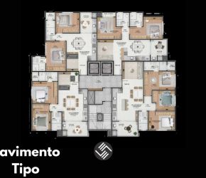 Apartamento no Bairro Centro em Navegantes com 2 Dormitórios (1 suíte) e 67.45 m² - 0184