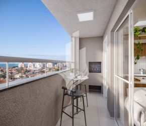 Apartamento no Bairro Centro em Penha com 2 Dormitórios (1 suíte) e 52 m² - 4237