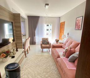 Apartamento no Bairro Areias em São José com 2 Dormitórios e 70 m² - 21309