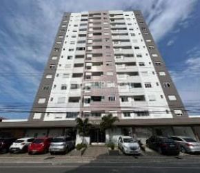 Apartamento no Bairro Barreiros em São José com 2 Dormitórios (1 suíte) e 67 m² - 20444
