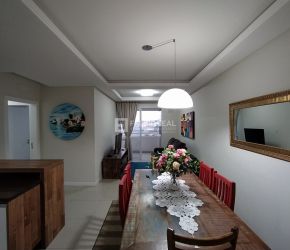 Apartamento no Bairro Barreiros em São José com 3 Dormitórios (1 suíte) e 94 m² - 21406