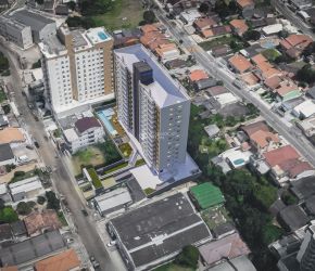 Apartamento no Bairro Barreiros em São José com 2 Dormitórios (1 suíte) - 436579