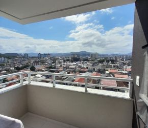 Apartamento no Bairro Bela Vista I em São José com 2 Dormitórios (1 suíte) e 68 m² - 20366