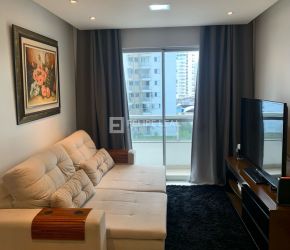Apartamento no Bairro Campinas em São José com 2 Dormitórios (1 suíte) e 64 m² - 21500
