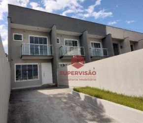 Casa no Bairro Areias em São José com 2 Dormitórios (2 suítes) e 82 m² - CA1045