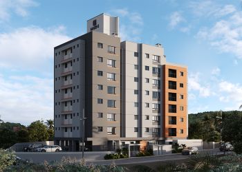 Apartamento no Bairro Garcia em Blumenau com 1 Dormitórios (1 suíte) e 62.98 m² - 01701