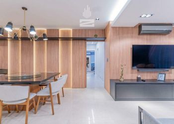 Apartamento no Bairro Vila Nova em Blumenau com 3 Dormitórios (3 suítes) e 138 m² - 8050