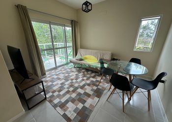 Apartamento no Bairro Campeche em Florianópolis com 2 Dormitórios (1 suíte) e 74.62 m² - AP0041_COSTAO