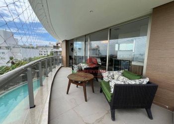 Apartamento no Bairro Jurerê Internacional em Florianópolis com 3 Dormitórios (2 suítes) e 184 m² - AP2779