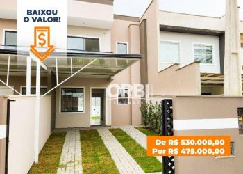Casa no Bairro Figueira em Gaspar com 3 Dormitórios (1 suíte) e 125 m² - SO0118