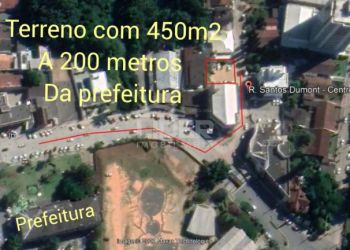 Terreno no Bairro Centro em Indaial com 445.2 m² - 5499