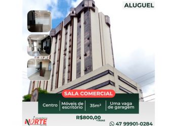 Sala/Escritório no Bairro Centro em Joinville com 35 m² - 716