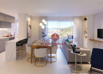 Apartamento no Bairro Pedra Branca em Palhoça com 3 Dormitórios (1 suíte) e 93 m² - AP2480